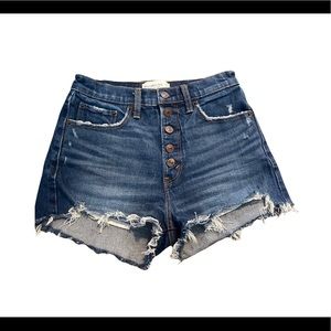 Abercrombie & Fitch high rise mom shorts